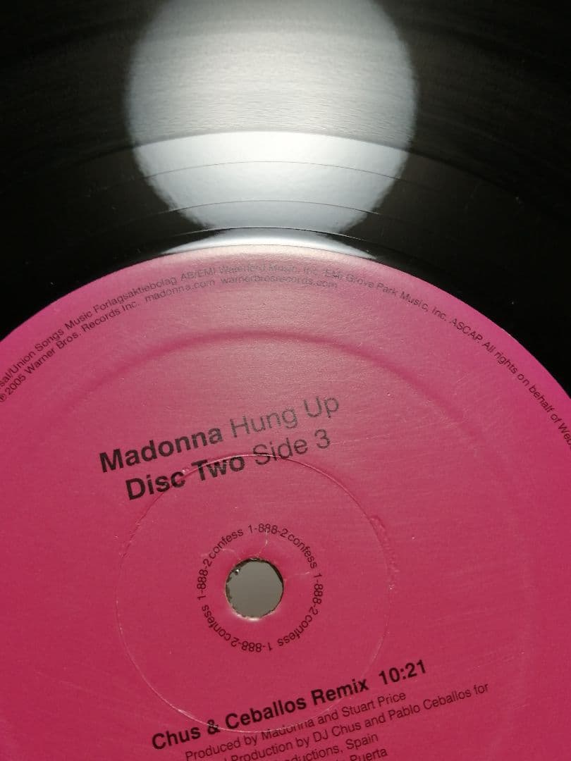 【 US 2枚組 12\"】MADONNA HUNG UP