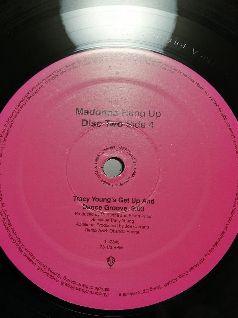 【 US 2枚組 12\"】MADONNA HUNG UP