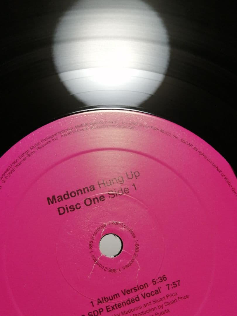 【 US 2枚組 12\"】MADONNA HUNG UP
