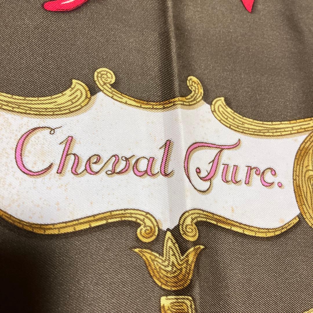 HERMES エルメス カレ90 トルコの馬 CHEVAL TURC