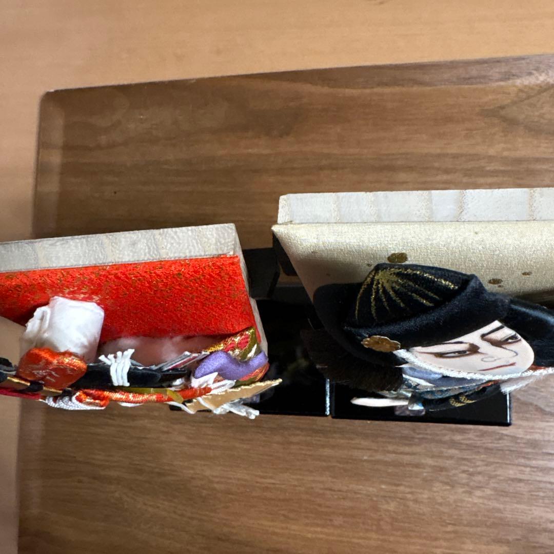 迎春 押絵ミニ羽子板 飾り台付き 5枚セット お正月 ハンドメイド