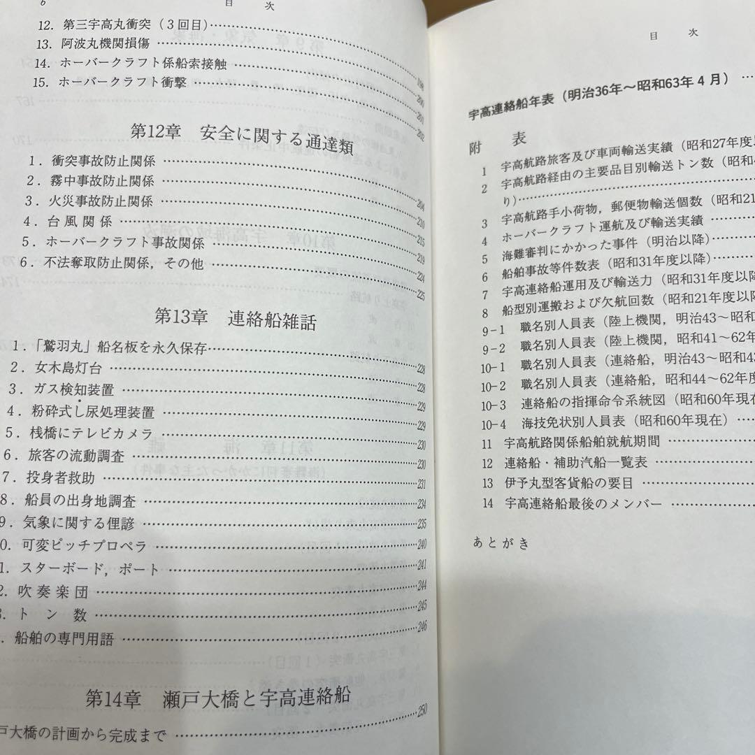 宇高連絡船78年の歩み