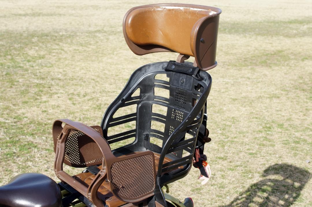 【大阪手渡】希少イエロー！ブリヂストン電動自転車/子乗せ/整備済/大容量バッテリ