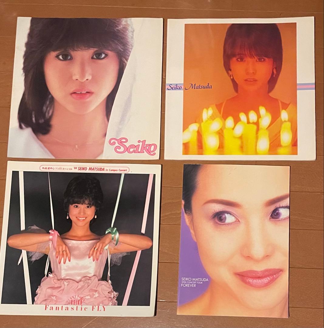 松田聖子　近代映画別冊&パンフレット&エキサイティング・ライヴ　生写真付き