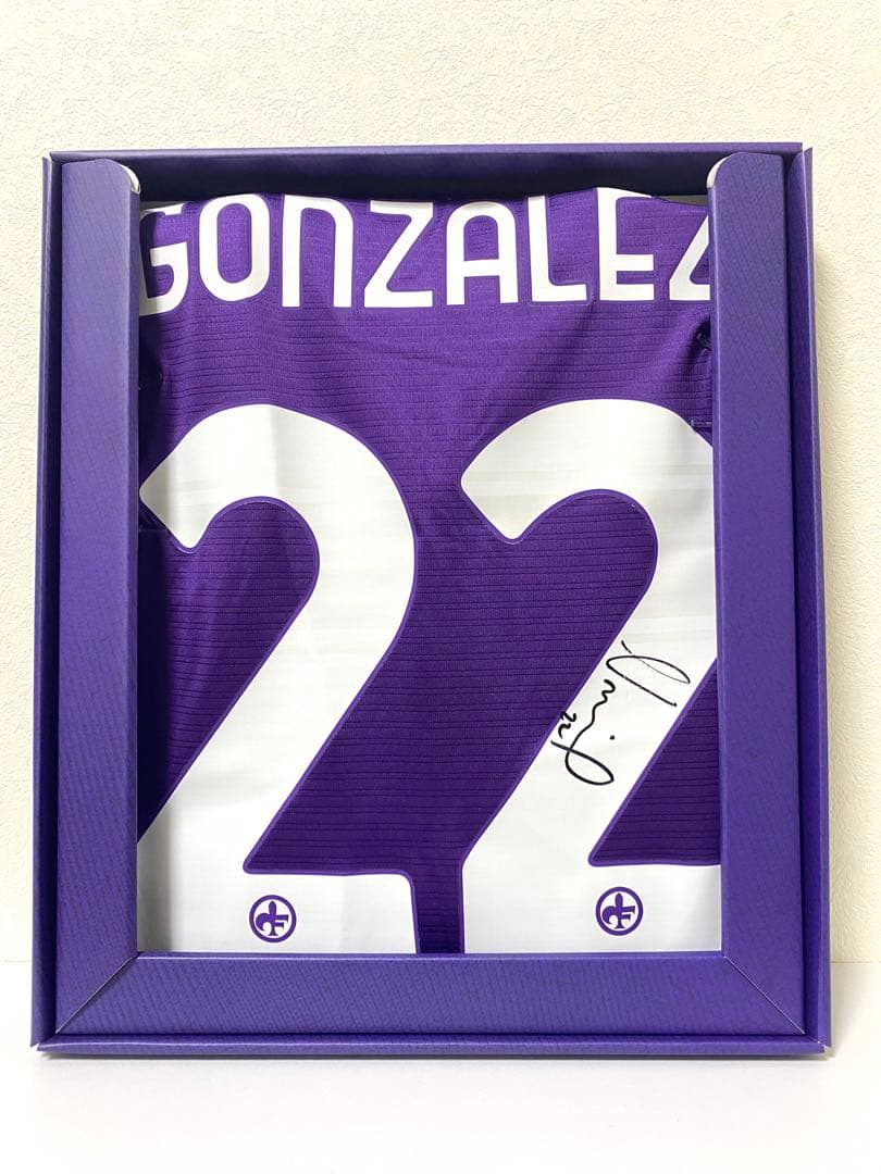 ニコゴンザレス　直筆サイン入りユニフォーム　21/22フィオレンティーナ