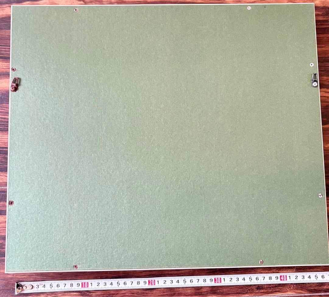 加藤東一「漁火」 陶板画 額装 文化功労者 日本芸術院会員　絵画　B