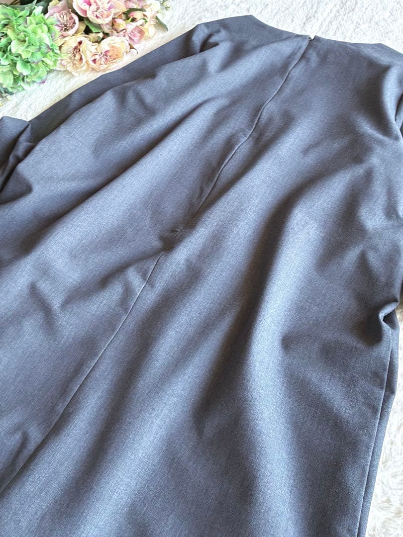 アンタイトル大きいサイズ　ゆったり春ワンピース 日本製size48 3L 極美品