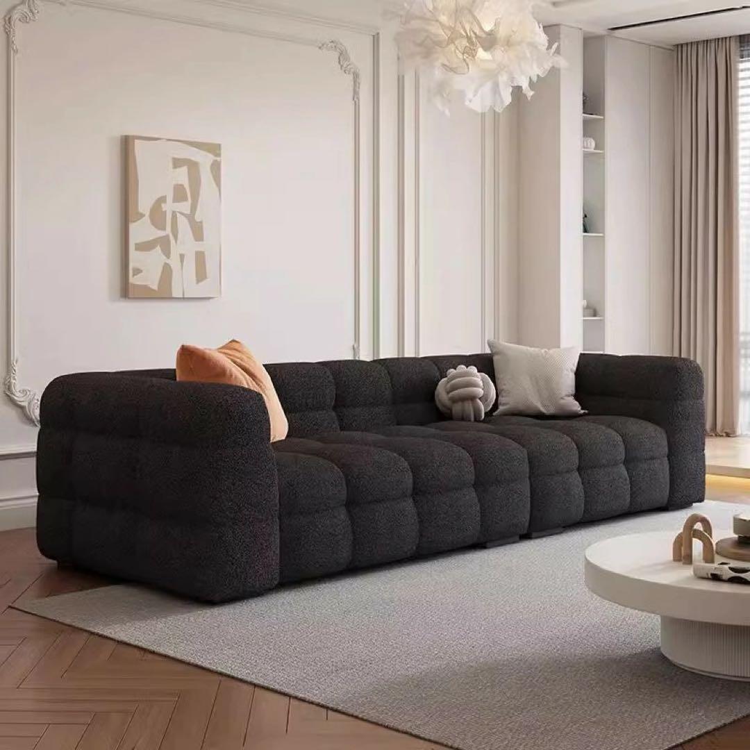 モダンデザインL字ソファー　340cm