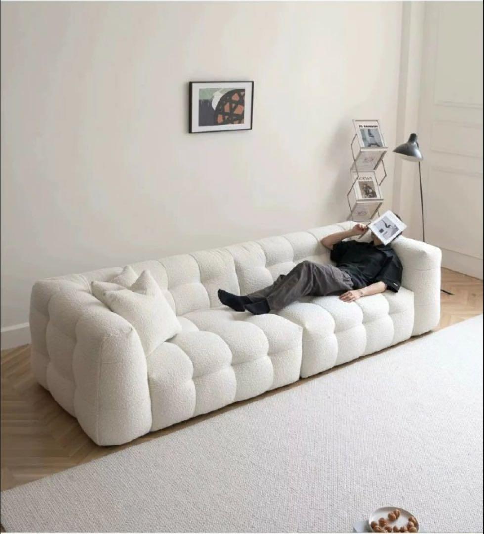 モダンデザインL字ソファー　340cm