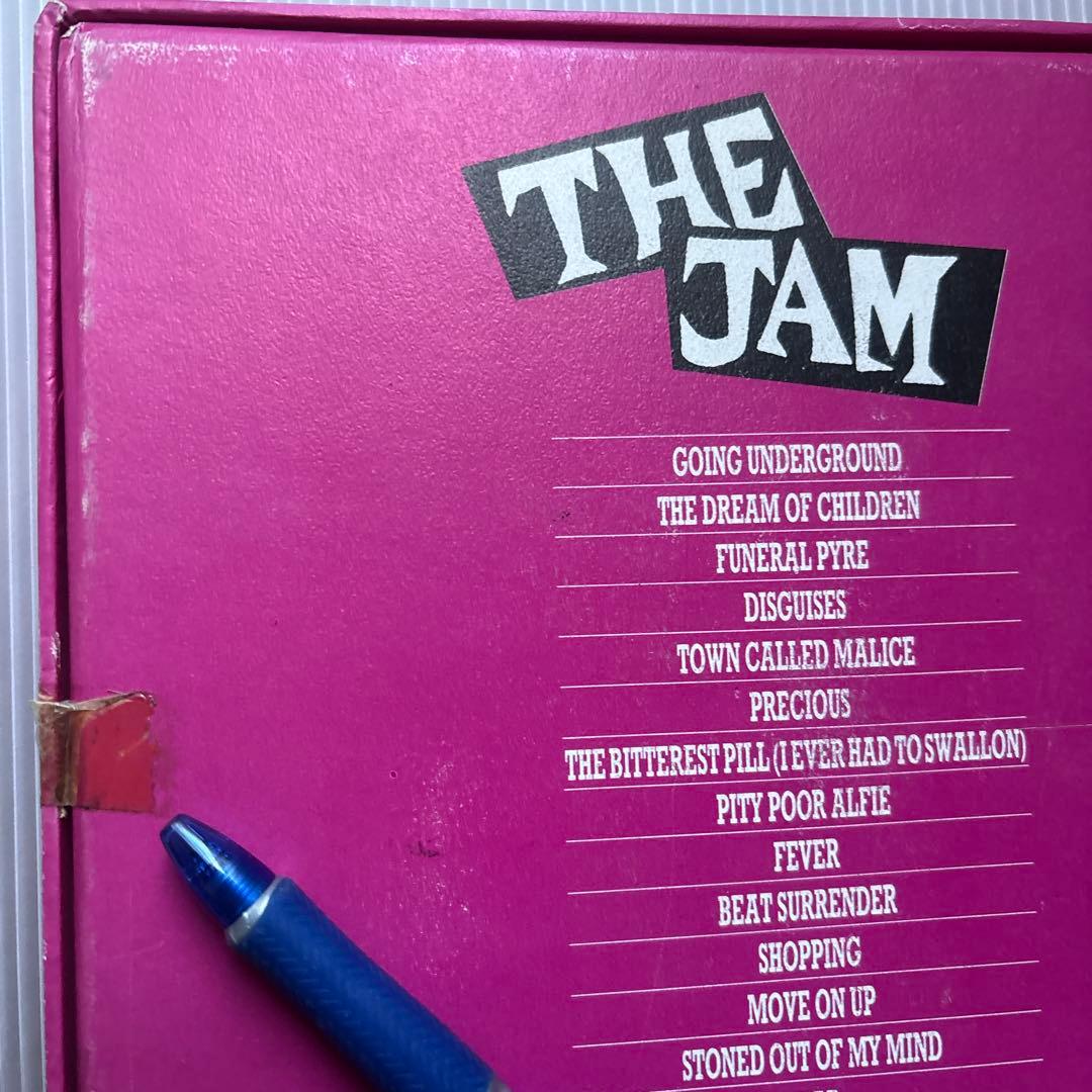 希少品UK THE JAM 限定版 シングルレコードボックス 1980年代