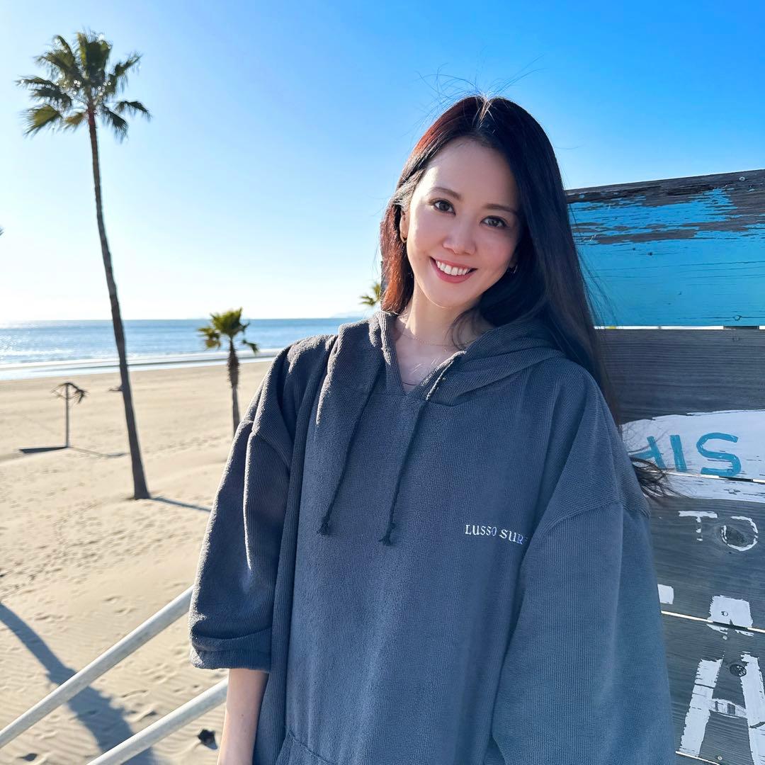 まいまいモデル♡LUSSO SURF お着替えポンチョ　グレー　送料込み