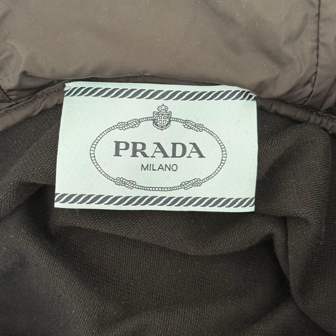 PRADA SPORTS プラダ フルジップパーカー/ナイロンコンビ Mサイズ