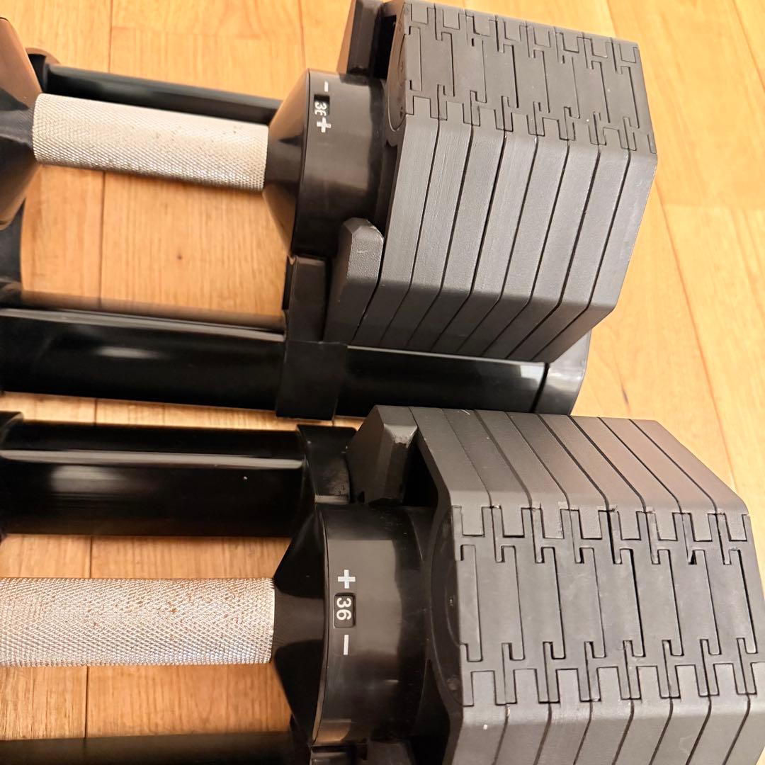 ① ハイガー 可変式ダンベル 36kg×2個 FLEXBELL類似品