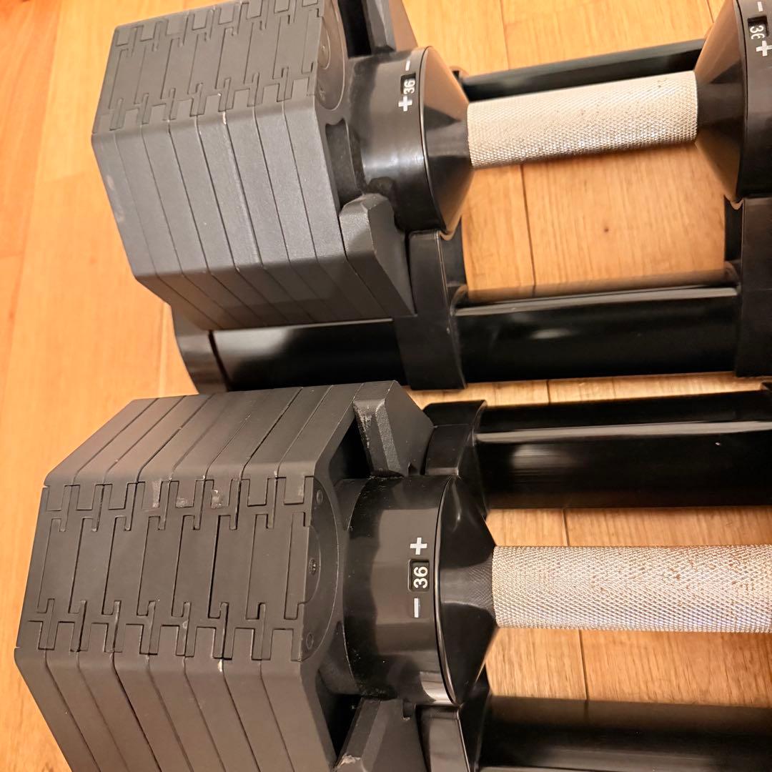 ① ハイガー 可変式ダンベル 36kg×2個 FLEXBELL類似品