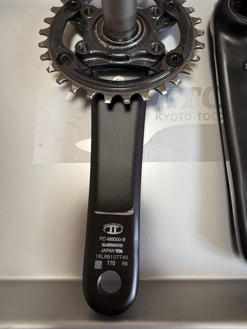 Shimano Deore XT FC-M8000-Bクランク170mm 30T