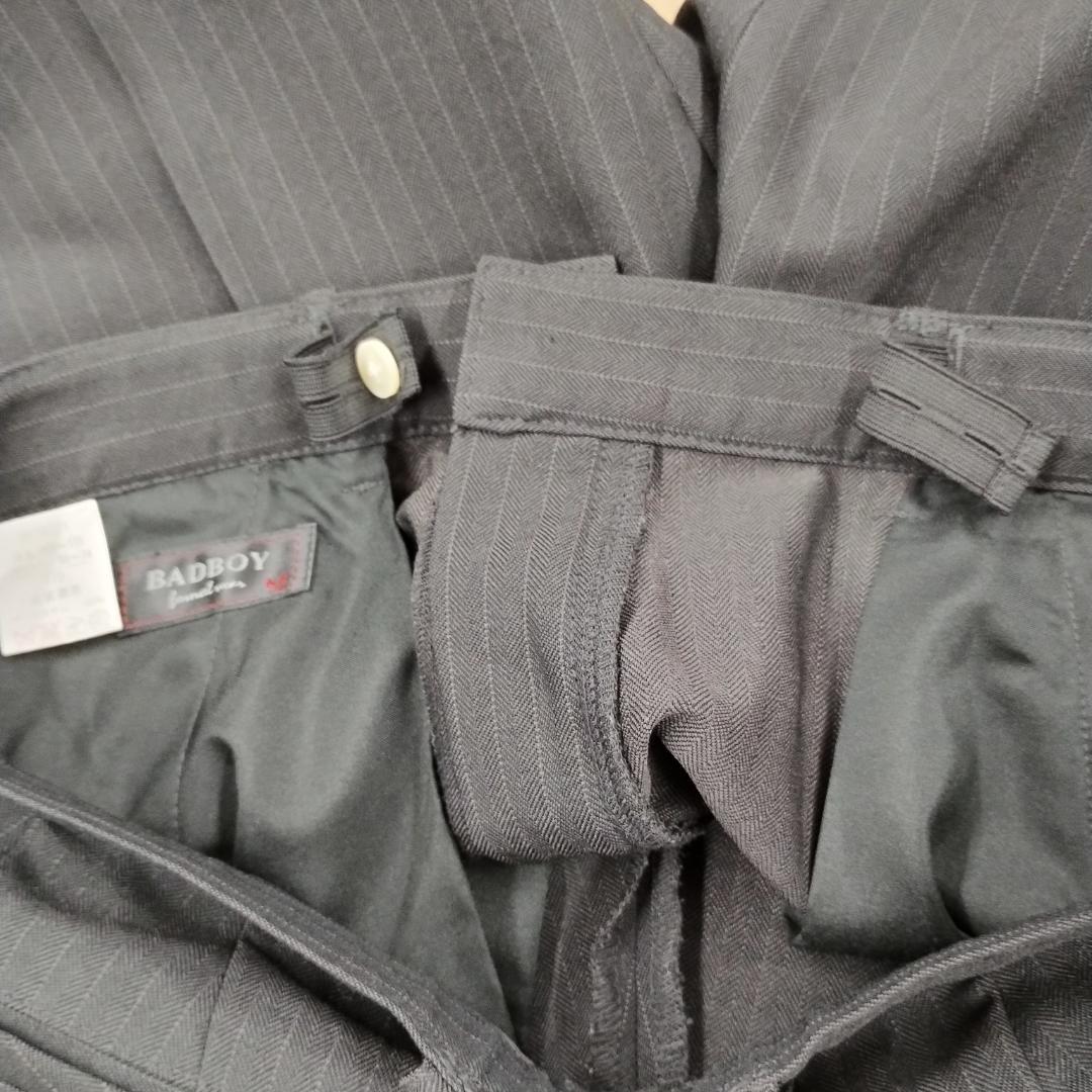 170㎝　男の子　フォーマルスーツ　バッドボーイ　黒