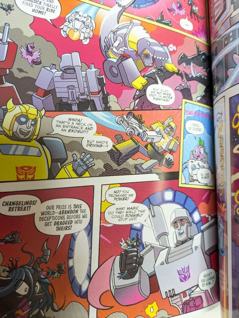 『マイ・リトル・ポニー/トランスフォーマー』　アメコミ　原語版