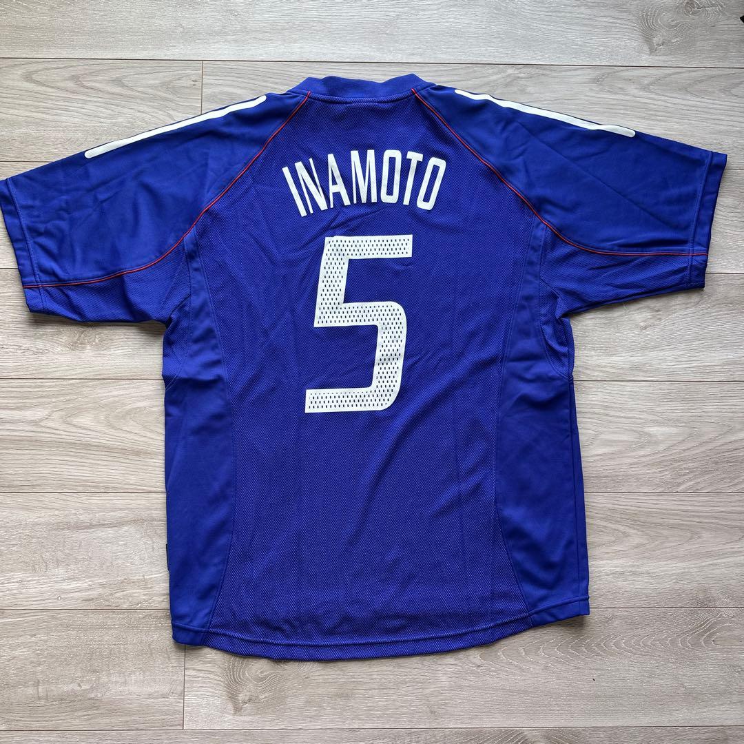 adidas サッカー 日本代表 レプリカ ユニフォーム XO 稲本 2002