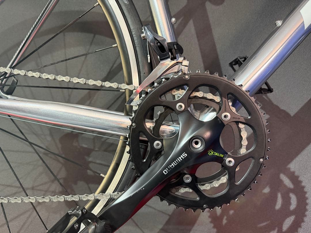 送料込 ロードバイク FUJI NAOMI Sサイズ 49 ポリッシュアルミ