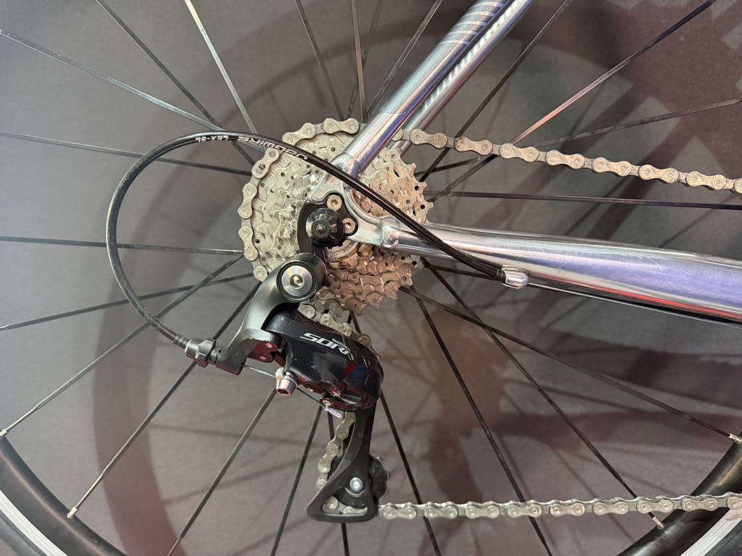 送料込 ロードバイク FUJI NAOMI Sサイズ 49 ポリッシュアルミ