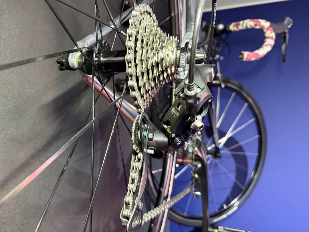 送料込 ロードバイク FUJI NAOMI Sサイズ 49 ポリッシュアルミ