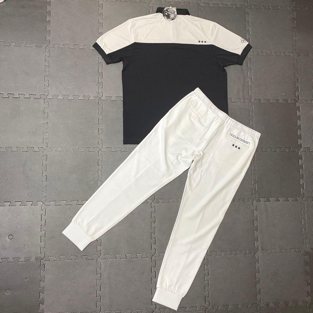 新品　DOCUS ポロシャツ　ジョガーパンツ　スウェットパンツ　セット　上下