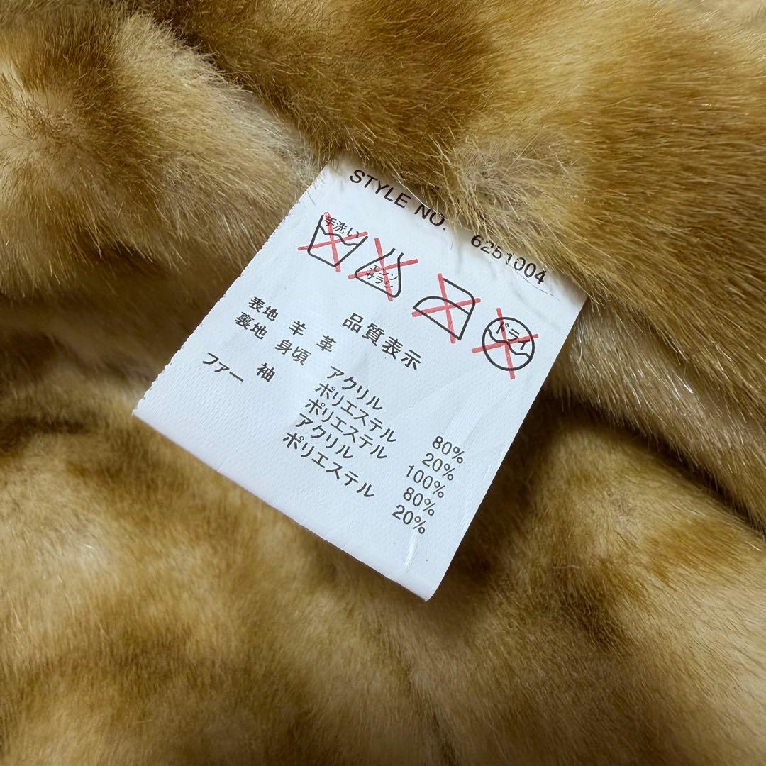 アヴィレックス AVIREX ムートン フーデットレザージャケット B-3 本革