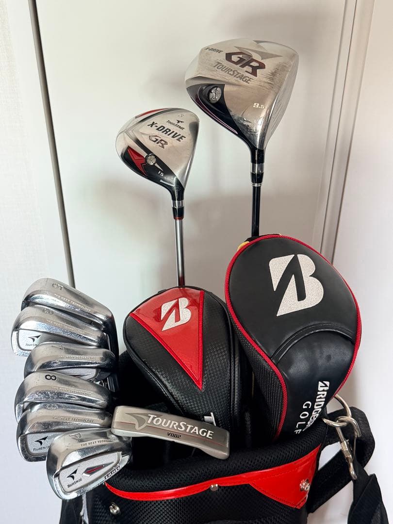 ブリヂストン X-DRIVE ツアーステージ ゴルフ クラブ セット