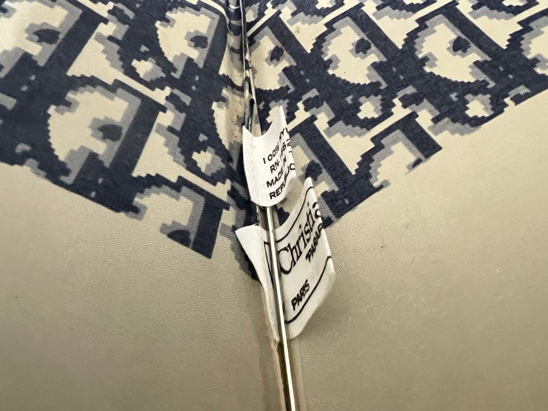 Christian Diorロゴ柄 トロッター 折り畳み傘収納ケース付