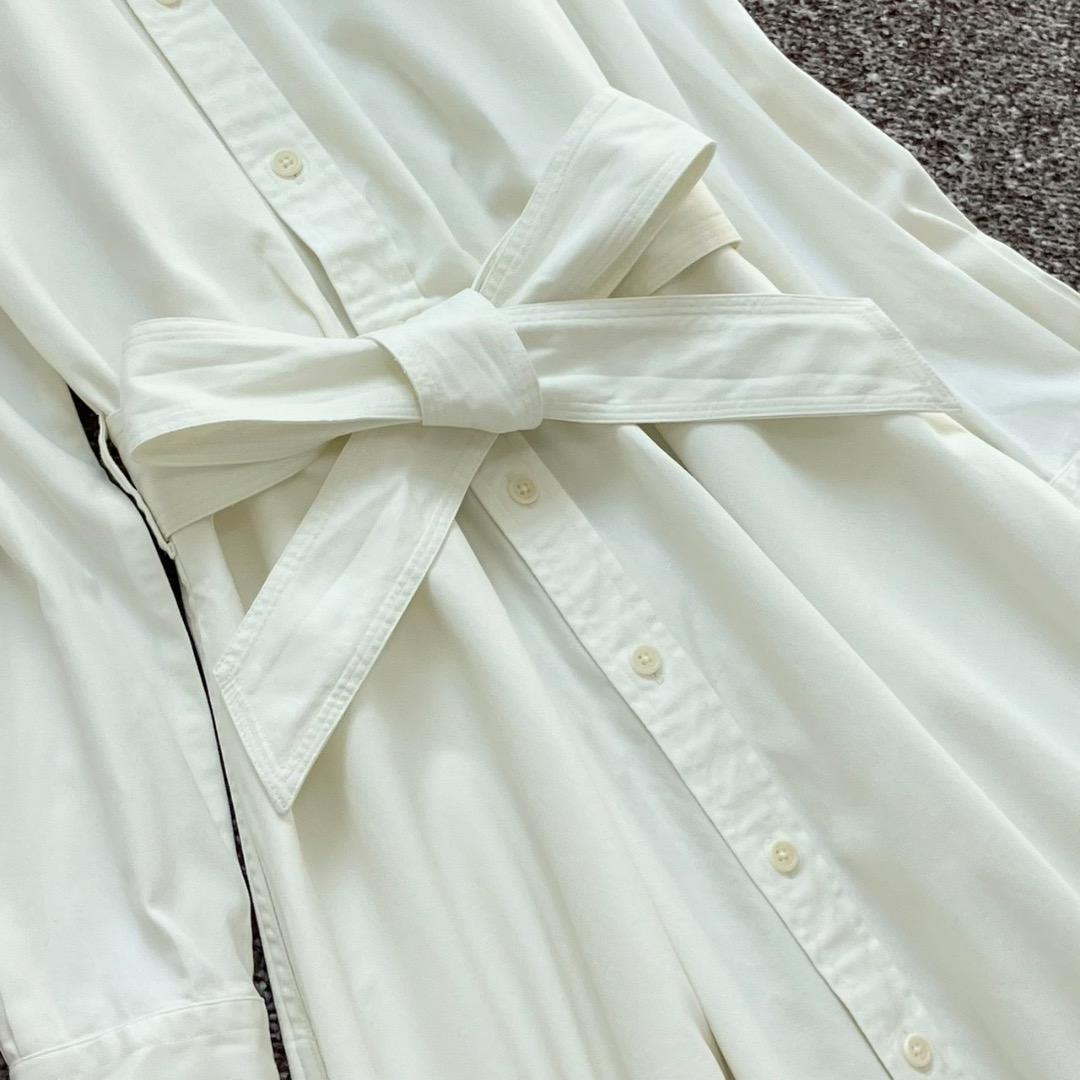 24SS✨極美品✨ポロラルフローレン シャツワンピース 大きいサイズ 2XL 白