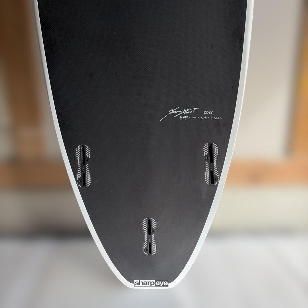 シャープアイサーフボードInferno72 カーボンFCS2