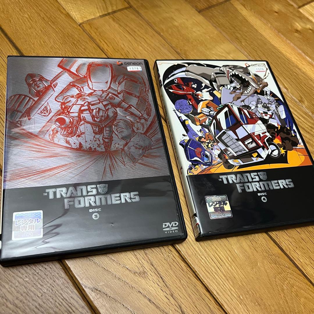 戦え!超ロボット生命体トランスフォーマー DVD 全巻セット レンタル落ち