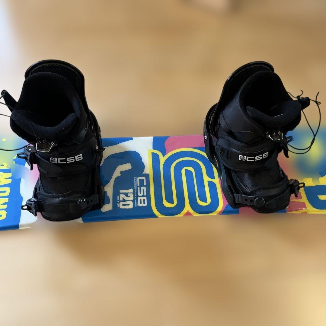 スノーボード 120 CSB ビンディング　CSB ブーツ　22-23 CSB