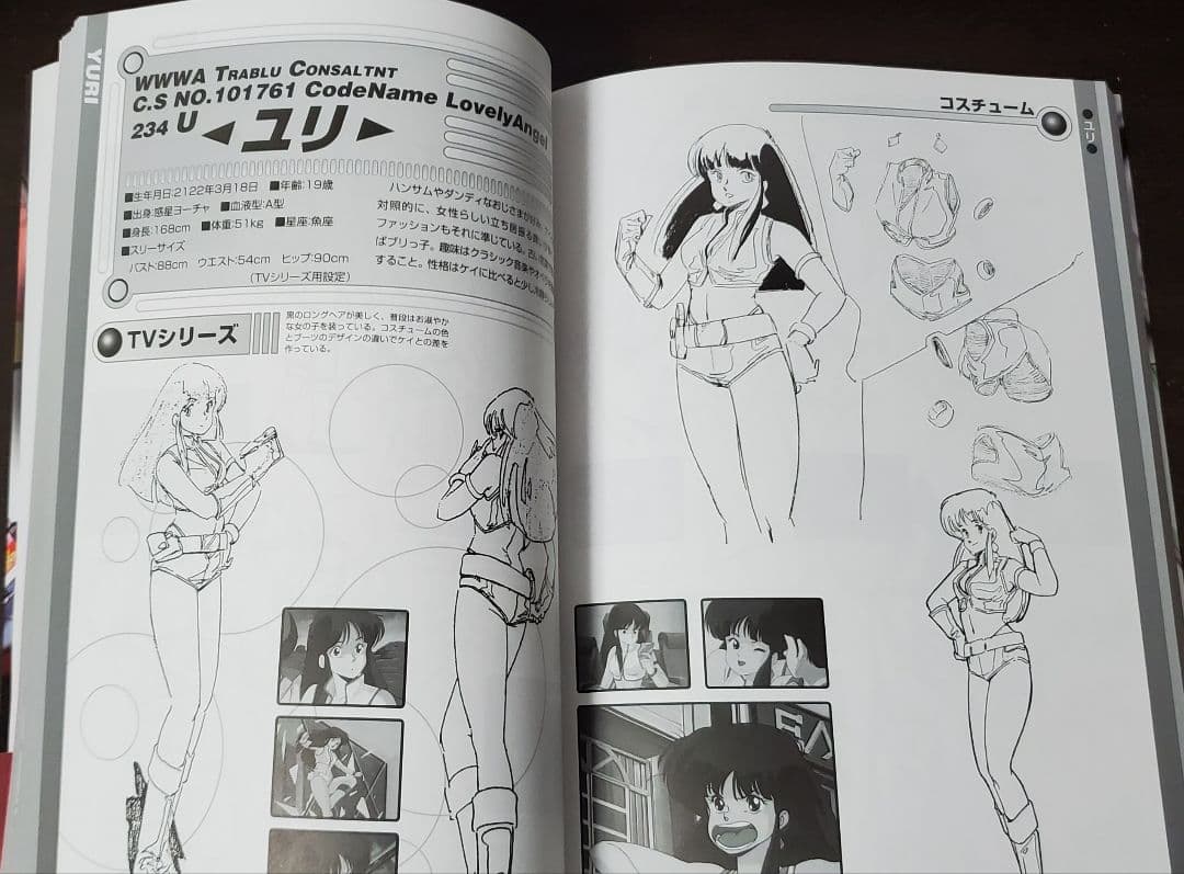 ダーティペア コンプリートアートワークス 帯付き 設定集