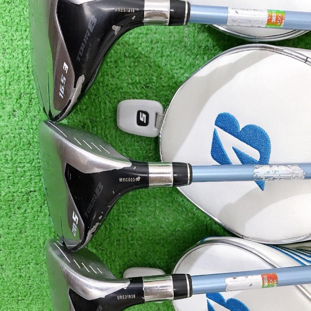 チ71★ブリヂストン TOUR B JGR 2017 レディース ウッド系3本A