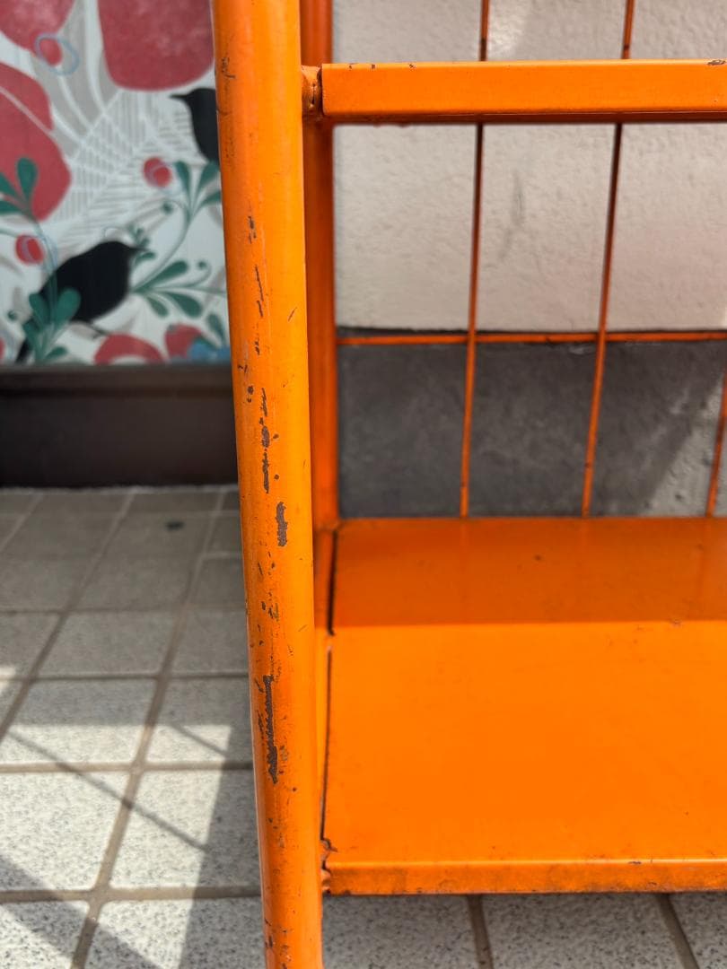 Vintage 80s Industrial Display Rack 引取限定