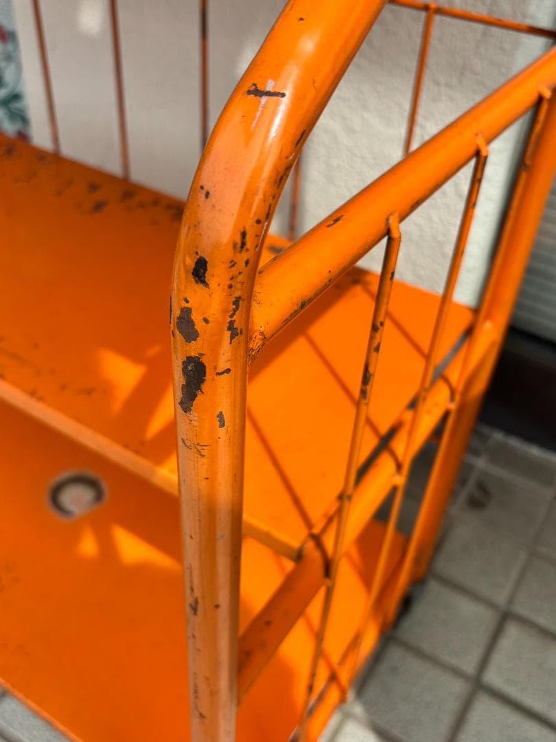 Vintage 80s Industrial Display Rack 引取限定