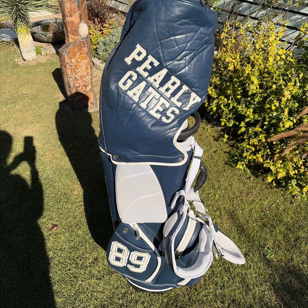 PEARLY GATES ゴルフバッグ 89モデル ネイビー