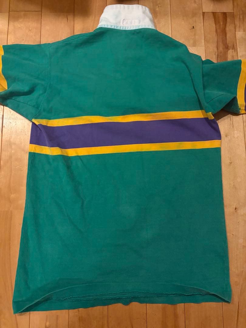 名作 80s パタゴニア ラガーシャツ L ヴィンテージ グリーン パープル
