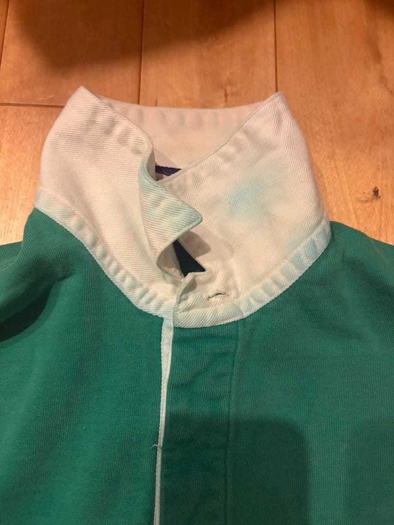 名作 80s パタゴニア ラガーシャツ L ヴィンテージ グリーン パープル