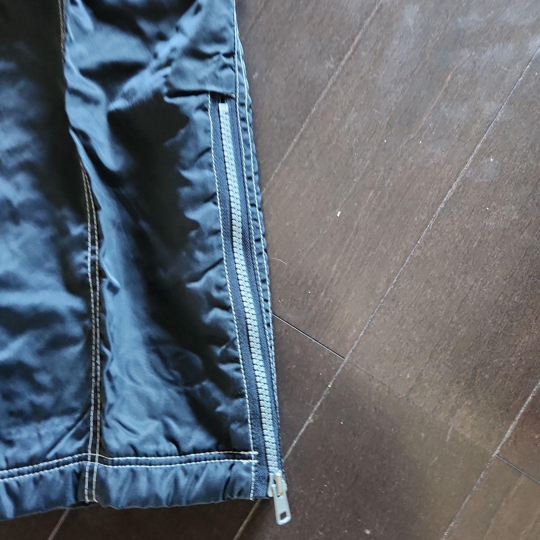 ローリングス　黒ナイロンハーフコート、パンツセット