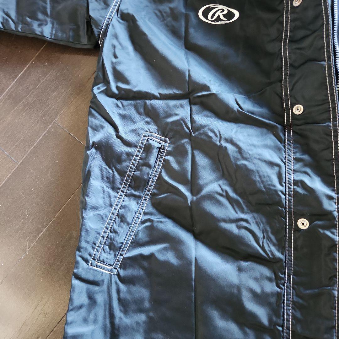 ローリングス　黒ナイロンハーフコート、パンツセット