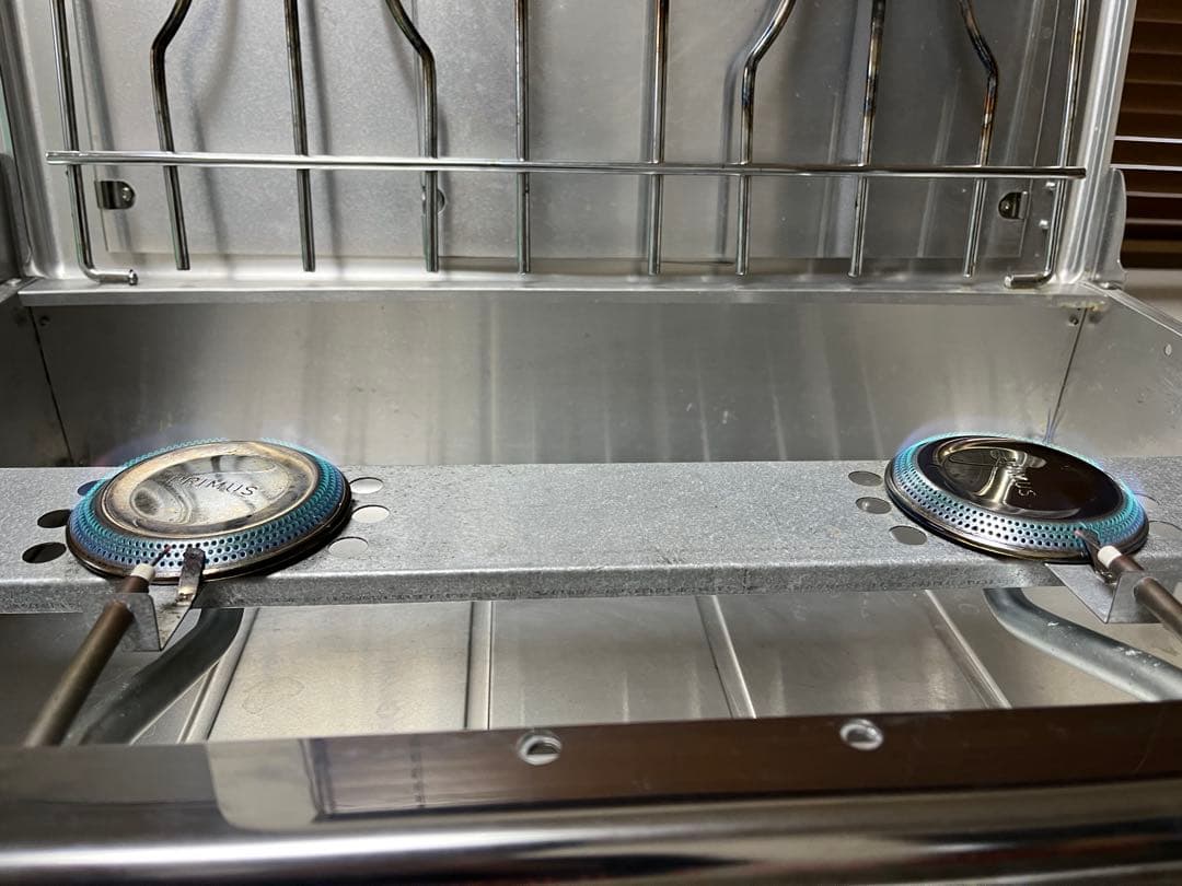 イワタニ PRIMUS ツーバーナーコンロ P-2FLA-AL