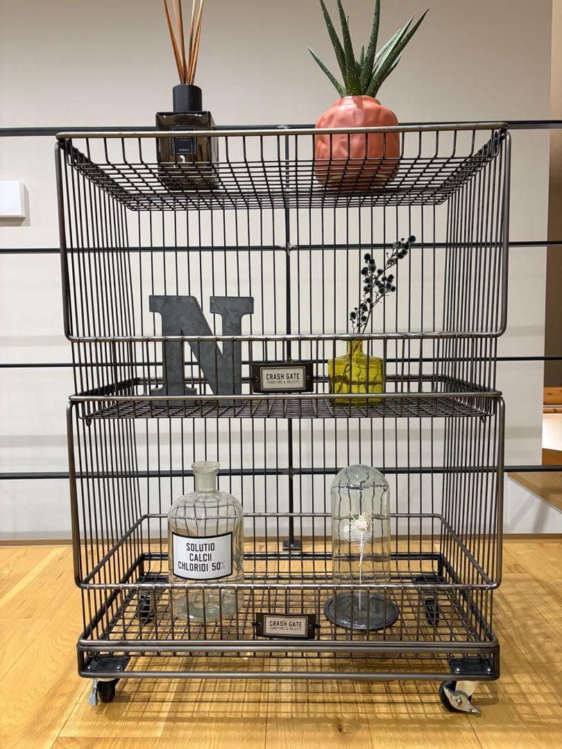 クラッシュゲート　メタルラック　美品