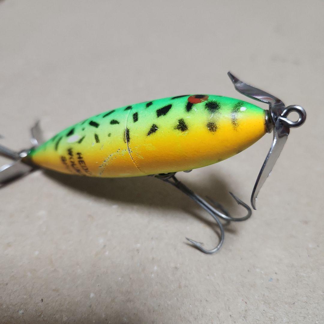 難あり★HEDDON☆80's WOUNDED-SPOOK GRA