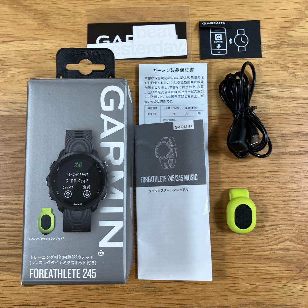 GARMIN(ガーミン) ForeAthlete 245 Black