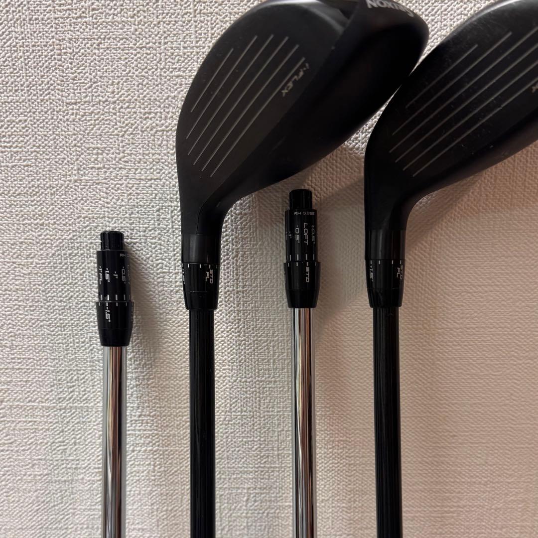 Srixon ZXiハイブリッド5U6U 2本セット TourAD VF 85S