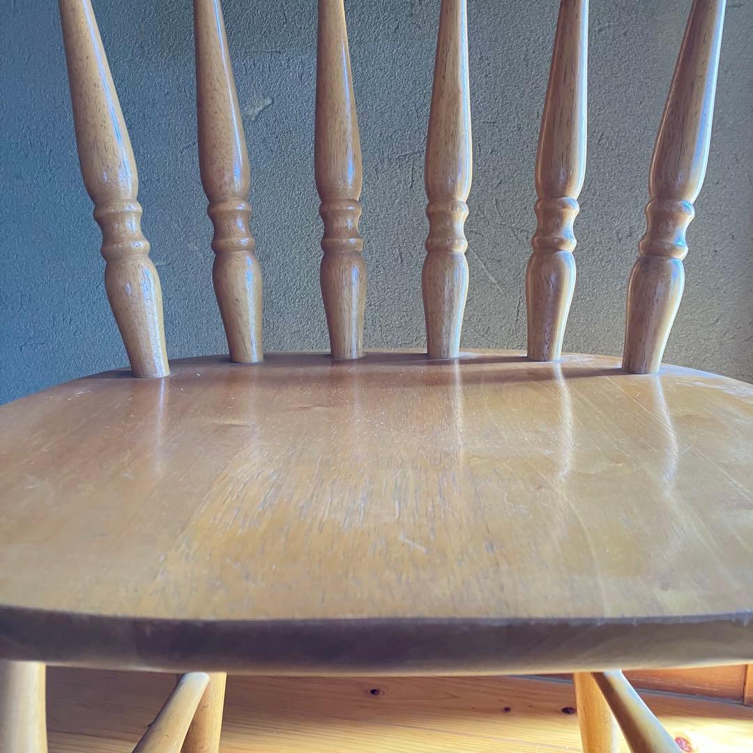 ダイニングチェア　飛騨の家具　スティックバック　ウィンザーチェア　A