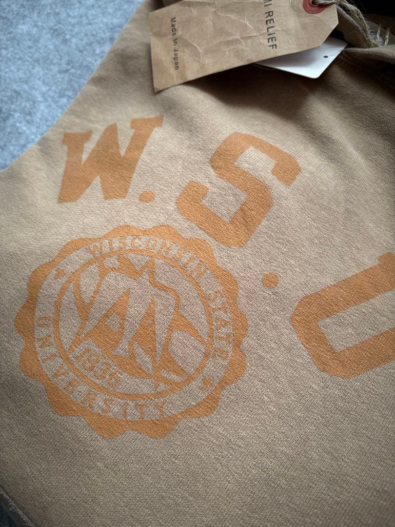 新品未使用REMI RELIEFレミレリーフW.S.Uスウェットパーカー