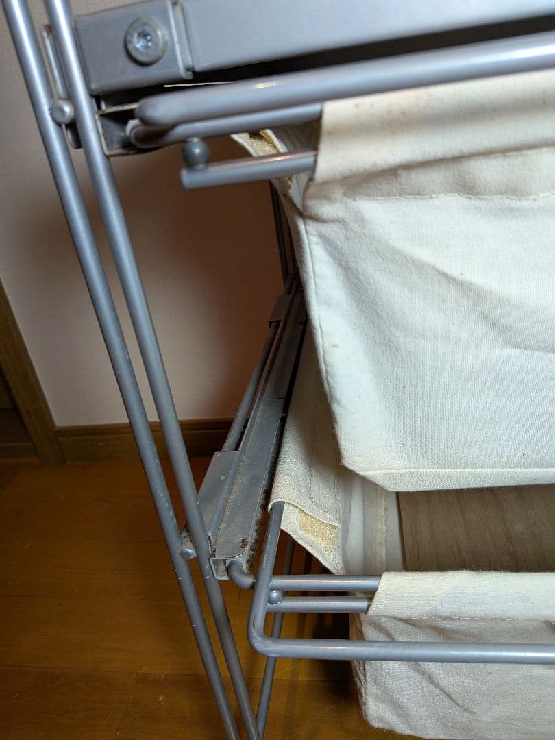 《送料込》MUJI スチールユニットシェルフ 棚 収納 台 引出し 廃盤スタイル